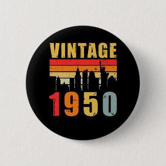  1950 in 1950 ronde button 5,7 cm