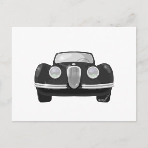 1950 Jaguar XK120 Briefkaart