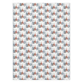 1950 Kerstman  dame Tafelkleed (Voorkant)