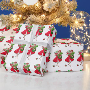 1950 kerstwinkels voor kerstcadeautjes cadeaupapier