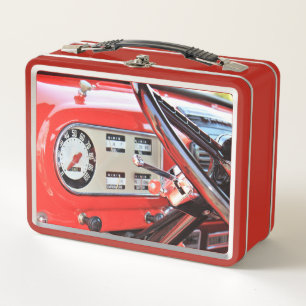 1950 Klassiek dashboard van een pick-up truck