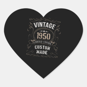  1950 Limited Edition Custom made Hart Sticker