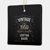  1950 Limited Edition Custom made Keramisch Ornament (Links)