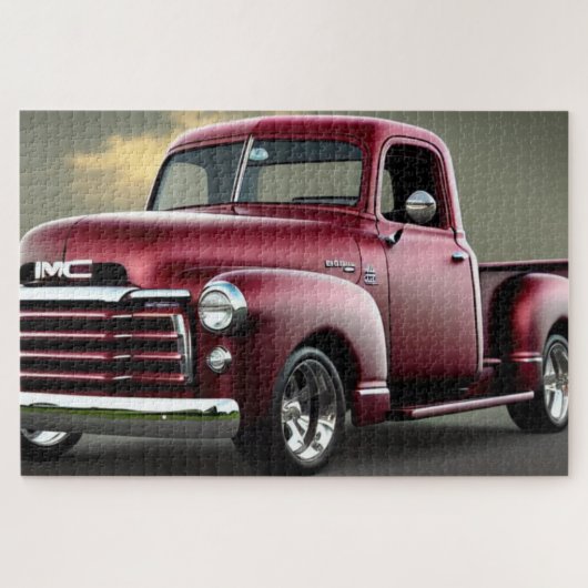 1950 Pickup Truck classique voiture Jigsaw Puzzle (Horizontal)