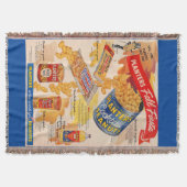 1950 Planter's Peanuts advertentie Deken (Voorkant)