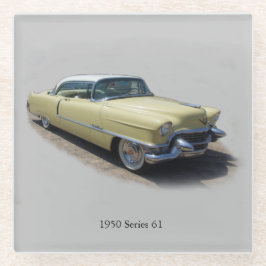 1950 reeks 61 onderzetter van glas