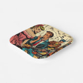 1950 Rock and Roll Comics Papieren Bordje (Gebogen)
