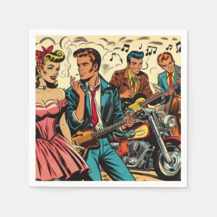 1950  Rock and Roll Comics Servet