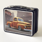 1950 Truck Metal Lunch Box (Achterkant)