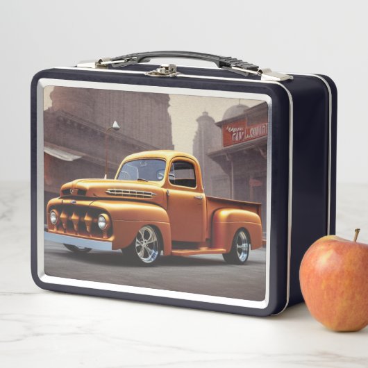 1950 Truck Metal Lunch Box (In situ)