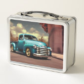 1950 Truck Metal Lunch Box (Achterkant)