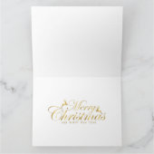 1950 Vintage kerst vrouw met geschenken Kaart (Binnen)