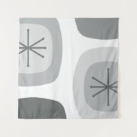 1950s Abstracte Kunst Lichtgrijs