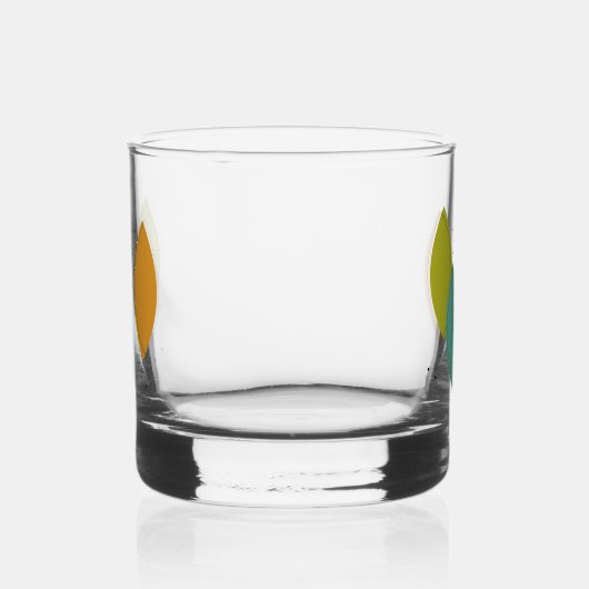 1950s Atomic Era Surfboard Shapes Mid Century Whisky Glas (Links)