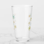 1950s Atomic Fireworks Starbursts Mid Century Glas (Rechts)
