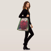 1950s beet de druk van het zaadpakket crossbody tas (Op model)