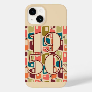 1950s Decade Design Case-Mate iPhone 14 Hoesje