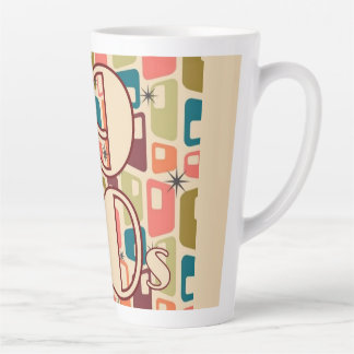 1950s Decade Design Latte Mok
