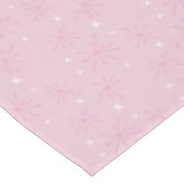 1950s Diner Roze Ster Verjaardag Tafelkleed – Retr (Gekanteld)