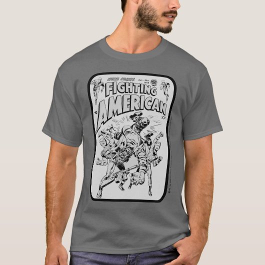 1950's Fighting American T-Shirt (Voorkant)