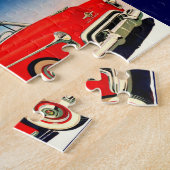 1950s Maak een date met Rocket 8 Legpuzzel (Zijkant)