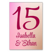 1950's Malt Shop Kleuren Bruiloft Kaart (Voorkant)