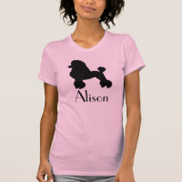 1950s Poodle Skirt geïnspireerd op T-Shirt
