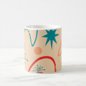 1950s Retro Atomic Pattern Mok (Center)