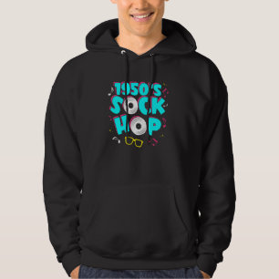 1950's Sock Hop Muziek Dansen Retro Fun Hoodie