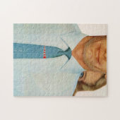 1950s stropdas man legpuzzel (Horizontaal)