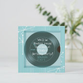 1950's Thema Verjaardagsfeest Kaart (Staand voorkant)