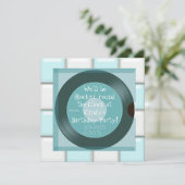 1950's Theme Birthday Invitations (Debout devant)