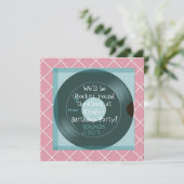 1950's Theme Birthday Invitations (Debout devant)