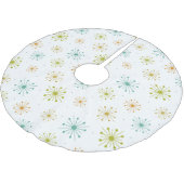 1950s Vuurwerk Starbursts Mid Century Kerstboom Rok (Gekanteld)