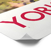 1950s Yorkshire Coast Travel Poster Vintage (Coin)