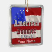 1951 Anniversaire Bébé Boomer ornements (Droite)