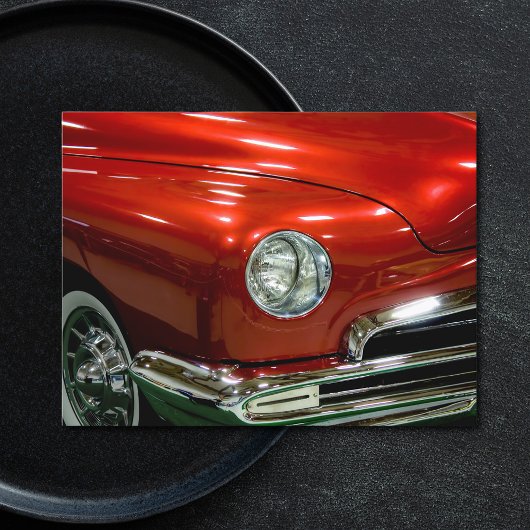 1951 Antiek klassieke laklijn Show Briefkaart