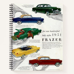1951 Frazer automobile & Notitieboek