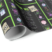 1951 Geboortejaar Trivia Cadeaupapier (Rol Hoek)