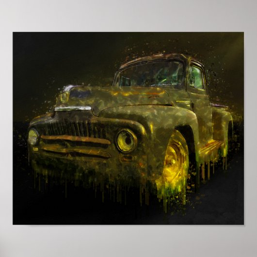 1951 International Pickup Poster (Voorkant)