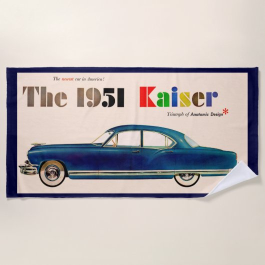 1951 Kaiser Strandlaken (Voorkant)