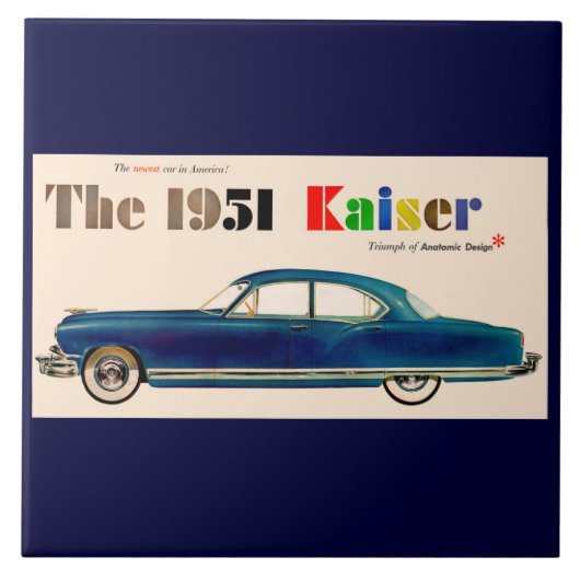 1951 Kaiser Tegeltje (Voorkant)