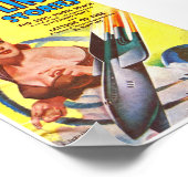 1951 SCHITTERENDE VERHALEN Sci Fi PULP MAG Poster (Hoek)