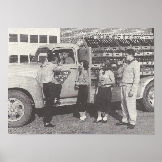 1951 Soft Drink Truck Poster (Voorkant)