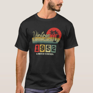 1952 70e verjaardag 70 jaar oude Mannen van cadea T-shirt