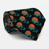 1952 70ste  zonsondergang op de geboorte stropdas (Opgerold)