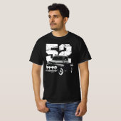 1952 F1 F100 Front Three Quarter Uitzicht Silhouet T-shirt (Voorkant volledig)