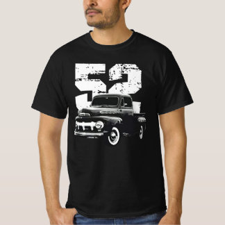 1952 F1 F100 Front Three Quarter Uitzicht Silhouet T-shirt
