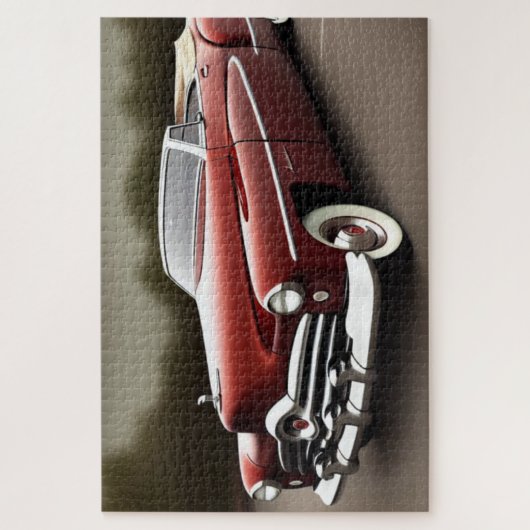 1952 Klassieke autopuzzel Legpuzzel (Verticaal)