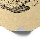 1952 Reflex Camera Brevet Art Dessin Impression (Coin)